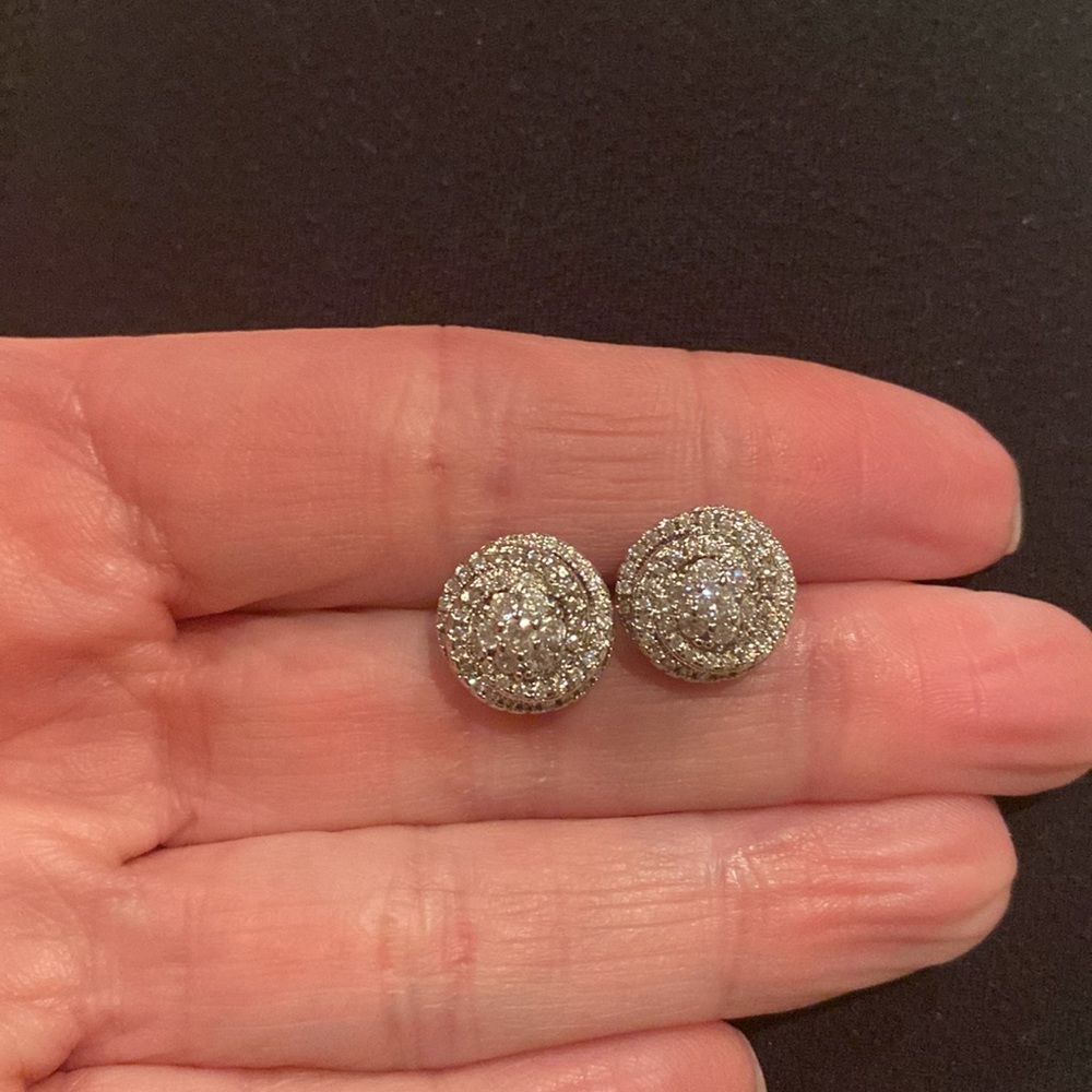 Sterling Silver Plated Earrings - Picture 5 of 5